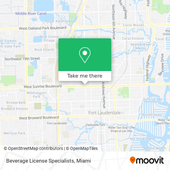 Mapa de Beverage License Specialists