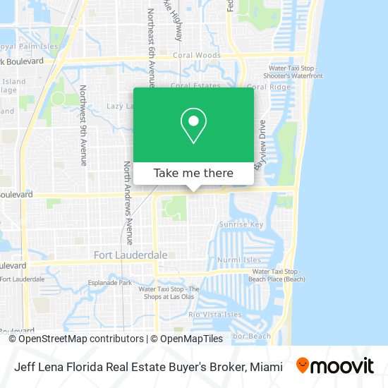 Jeff Lena Florida Real Estate Buyer's Broker map