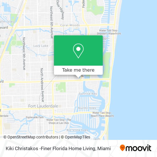 Mapa de Kiki Christakos -Finer Florida Home Living