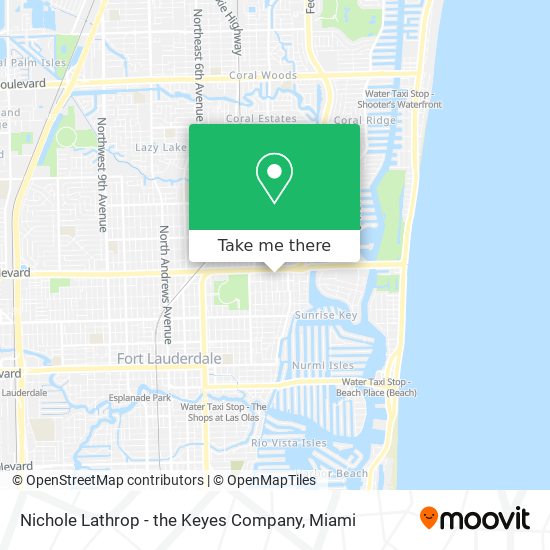 Mapa de Nichole Lathrop - the Keyes Company