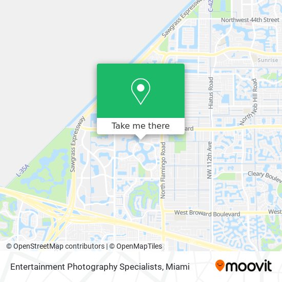 Mapa de Entertainment Photography Specialists