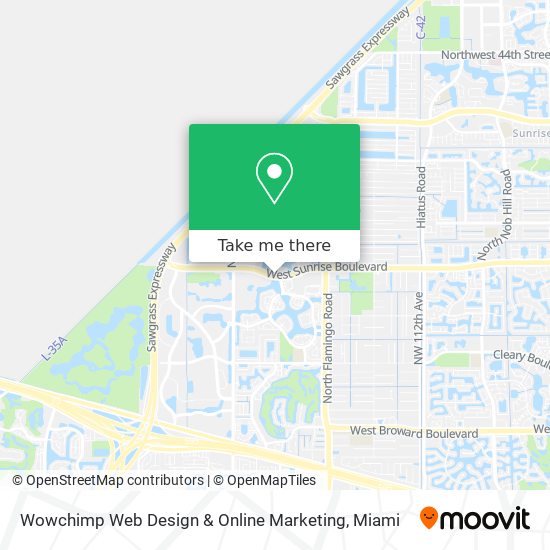 Mapa de Wowchimp Web Design & Online Marketing