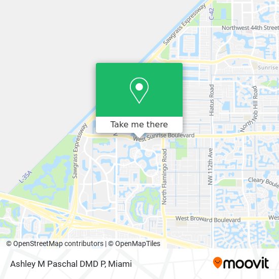 Ashley M Paschal DMD P map