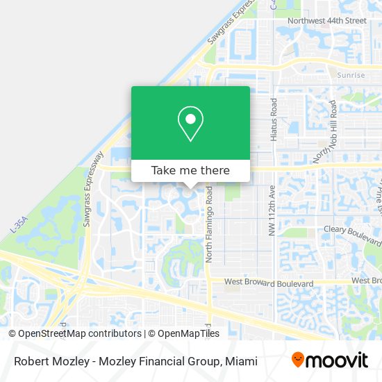 Robert Mozley - Mozley Financial Group map