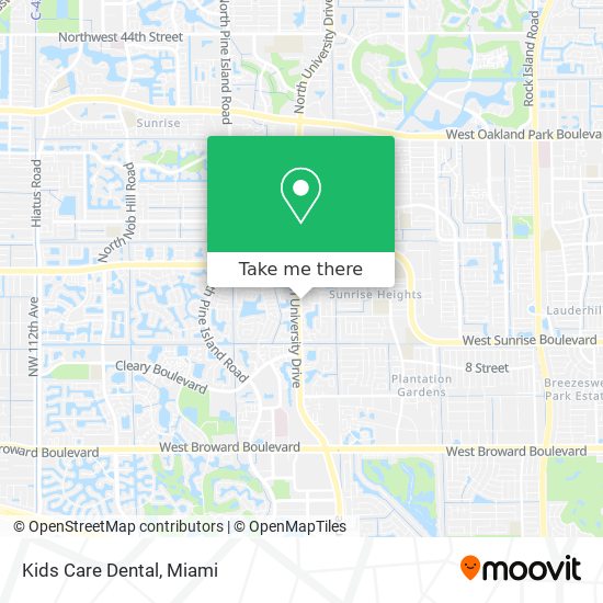 Kids Care Dental map