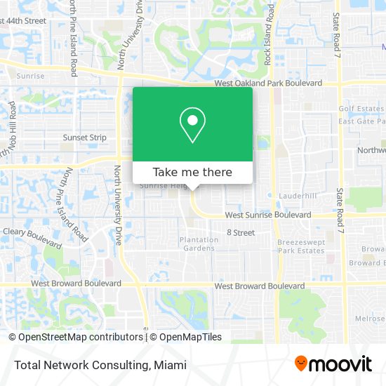 Mapa de Total Network Consulting