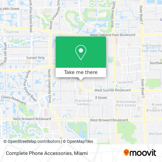 Complete Phone Accessories map