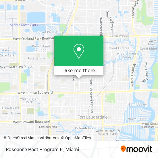 Roseanne Pact Program Fl map