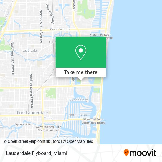 Lauderdale Flyboard map