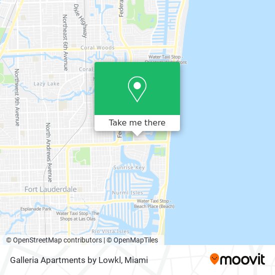 Galleria Apartments by Lowkl map