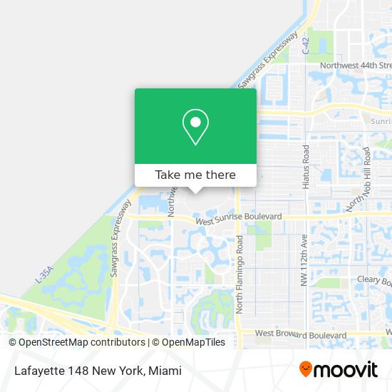 Lafayette 148 New York map