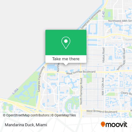 Mandarina Duck map