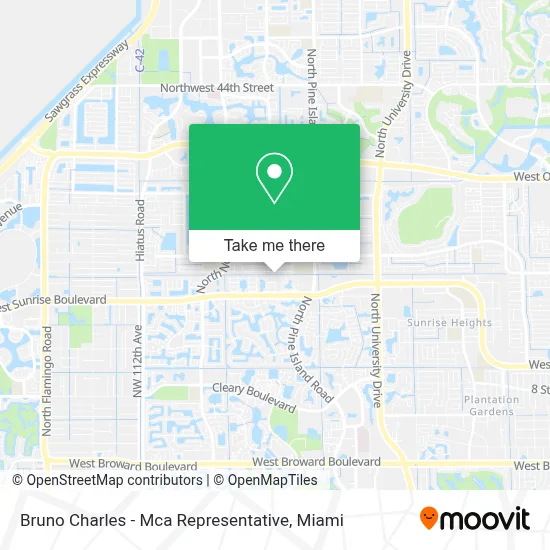 Bruno Charles - Mca Representative map