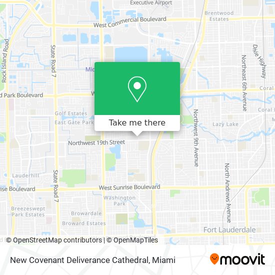 Mapa de New Covenant Deliverance Cathedral