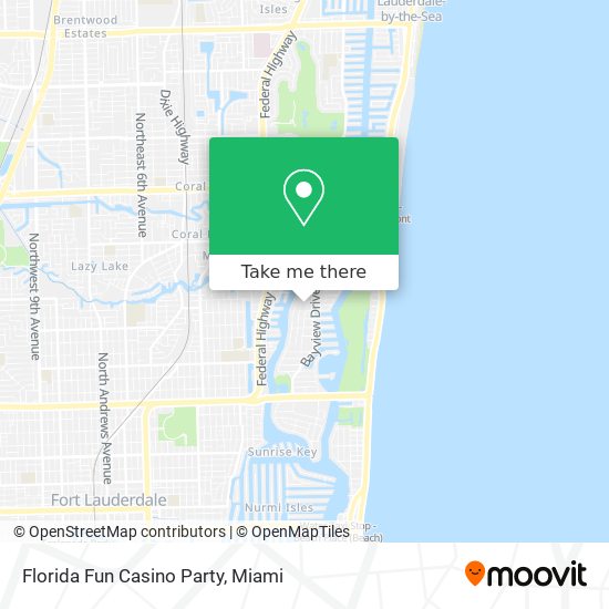 Mapa de Florida Fun Casino Party