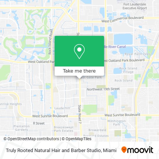 Truly Rooted Natural Hair and Barber Studio map