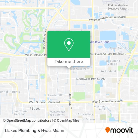 Llakes Plumbing & Hvac map