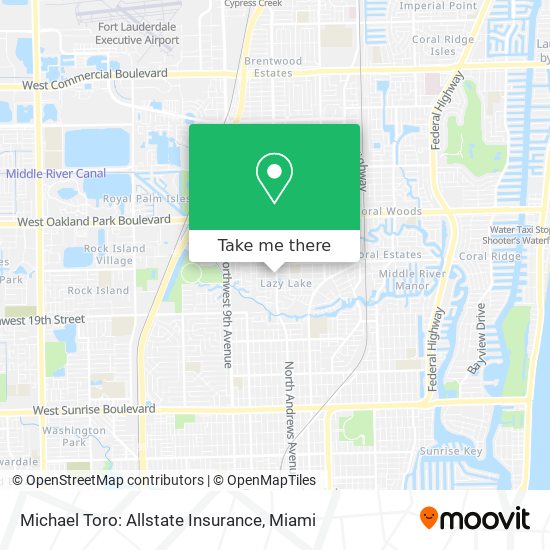 Michael Toro: Allstate Insurance map