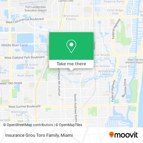 Insurance Grou Toro Family map