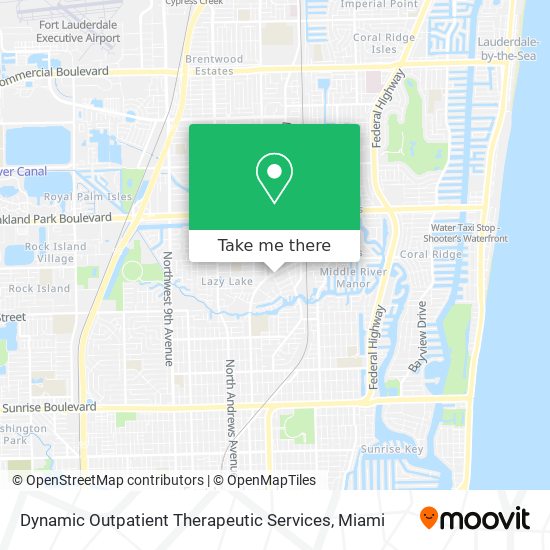 Dynamic Outpatient Therapeutic Services map