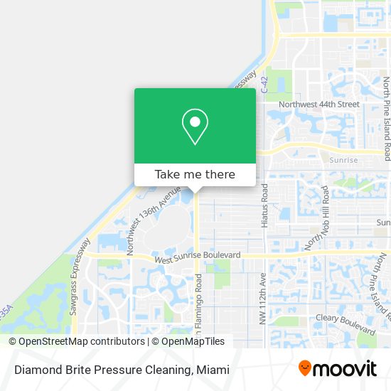 Diamond Brite Pressure Cleaning map