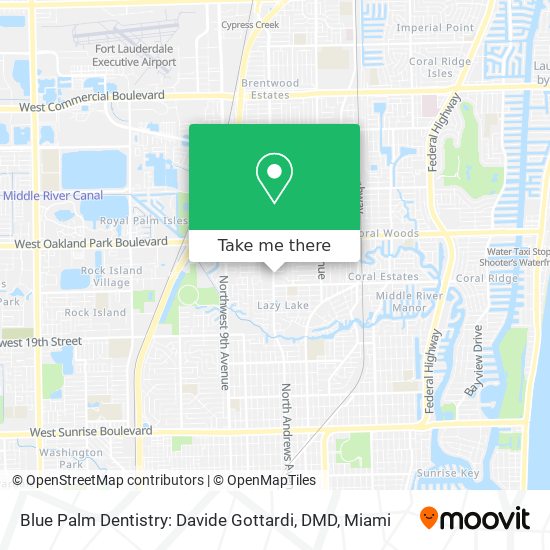 Blue Palm Dentistry: Davide Gottardi, DMD map