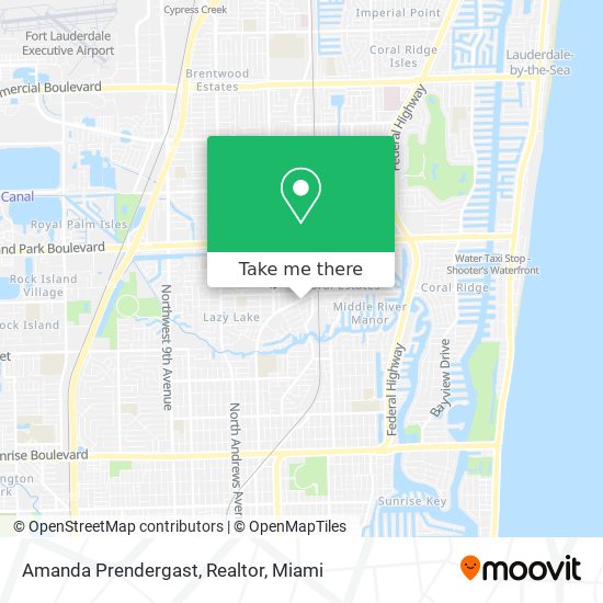 Mapa de Amanda Prendergast, Realtor