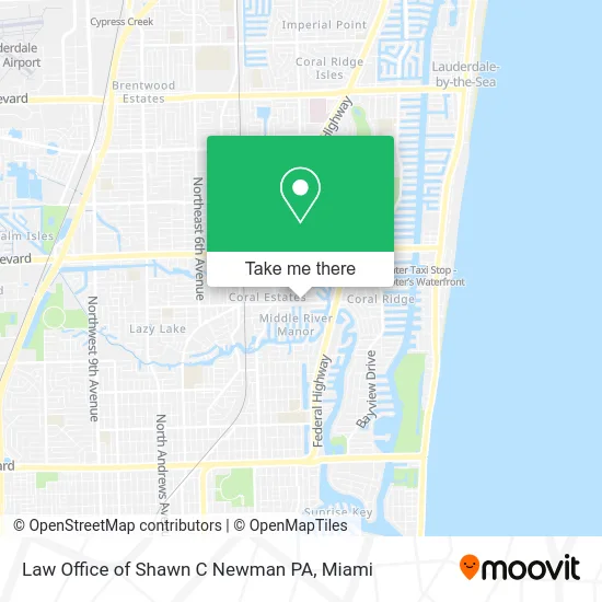 Law Office of Shawn C Newman PA map