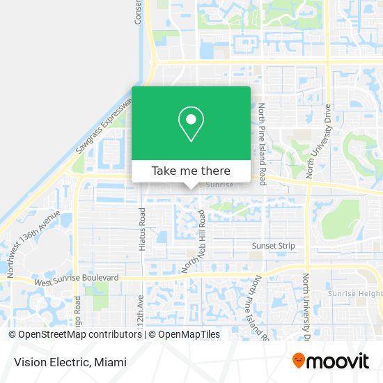 Vision Electric map