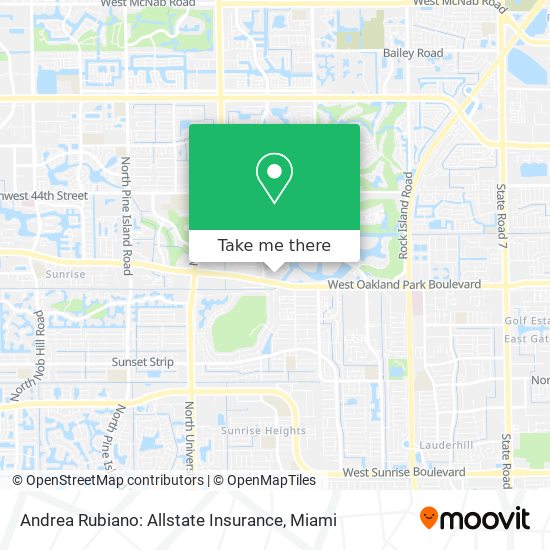 Andrea Rubiano: Allstate Insurance map