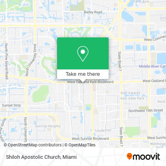 Shiloh Apostolic Church map