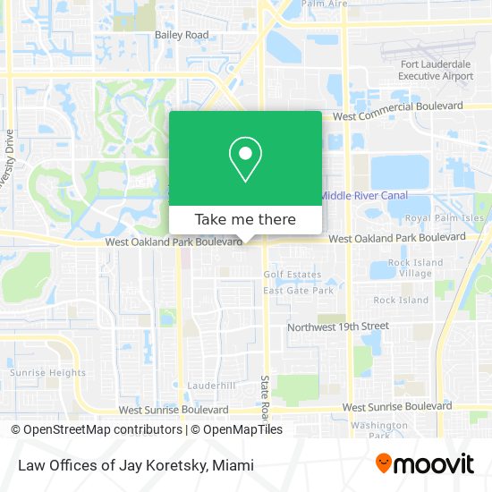 Law Offices of Jay Koretsky map