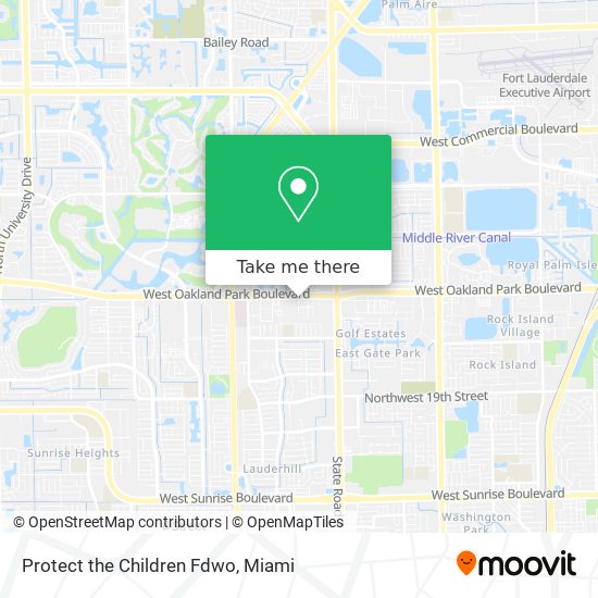 Protect the Children Fdwo map