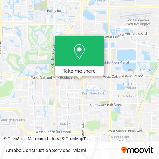 Ameba Construction Services map