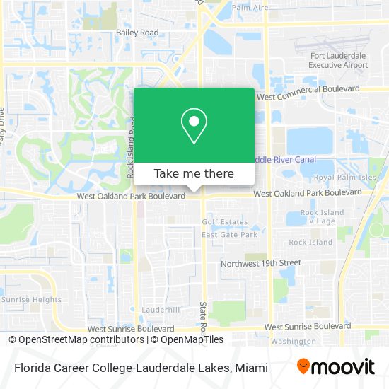 Florida Career College-Lauderdale Lakes map