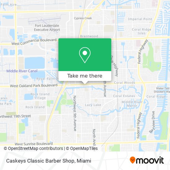 Caskeys Classic Barber Shop map
