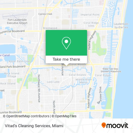 Vitad's Cleaning Services map