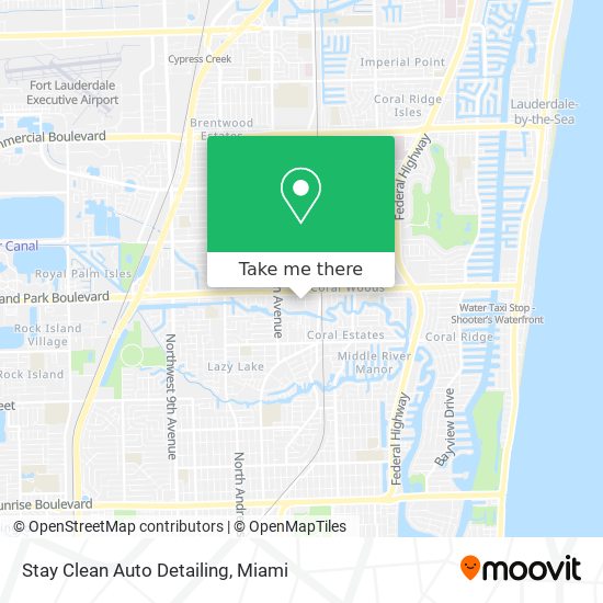 Stay Clean Auto Detailing map