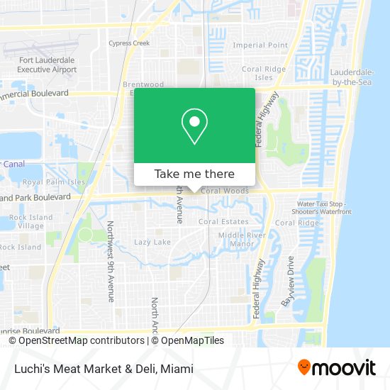 Luchi's Meat Market & Deli map