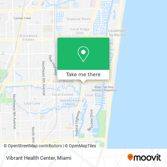 Vibrant Health Center map