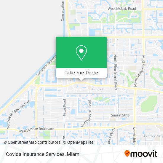 Mapa de Covida Insurance Services