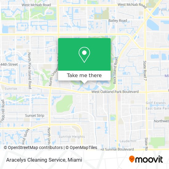 Mapa de Aracelys Cleaning Service