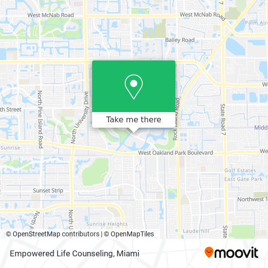 Empowered Life Counseling map