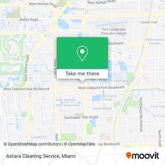 Astara Cleaning Service map