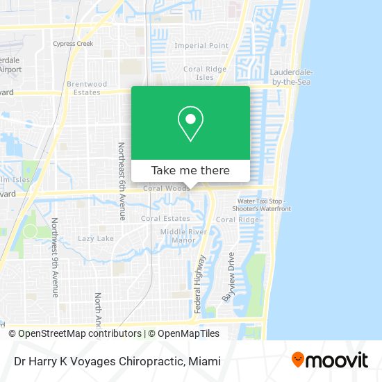 Dr Harry K Voyages Chiropractic map