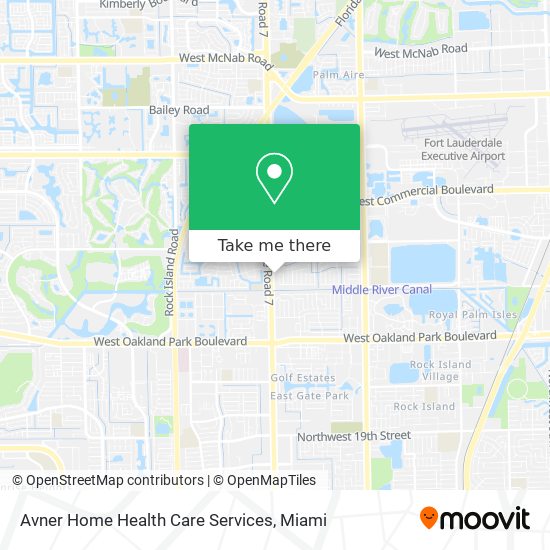 Avner Home Health Care Services map