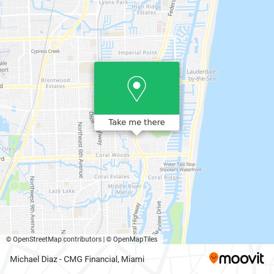 Michael Diaz - CMG Financial map