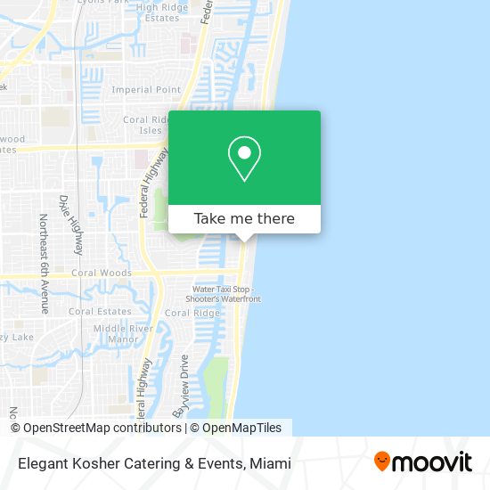 Elegant Kosher Catering & Events map