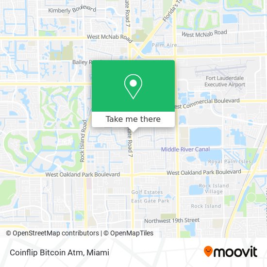 Mapa de Coinflip Bitcoin Atm