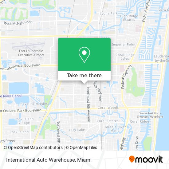 Mapa de International Auto Warehouse